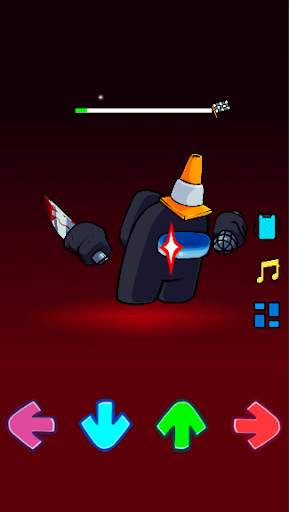Black Impostor FNF Mod  Test screenshot 3