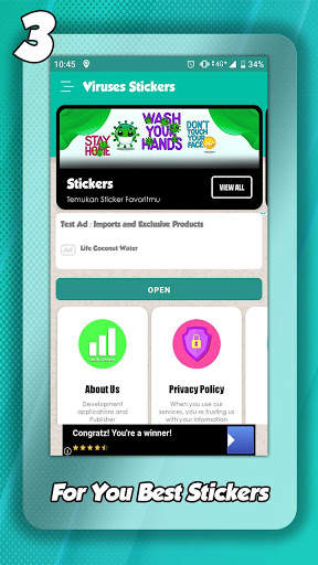 Viruses Stickers For WA screenshot 5