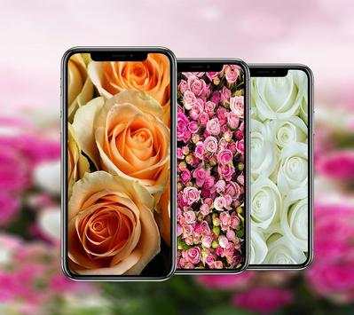 Rose Flower 3D Wallpaper 8 تصوير الشاشة