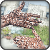 ikon Mahndi Photo Editor : Eid Mehndi Tattoo Editor