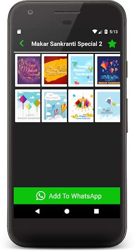 Makar Sankranti - Uttarayan WApp Stickers screenshot 6