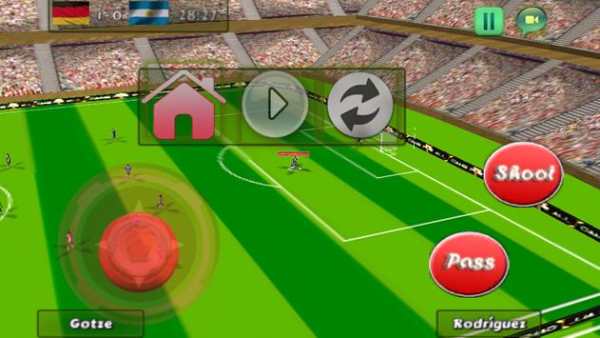 Best soccer game 3D screenshot 7