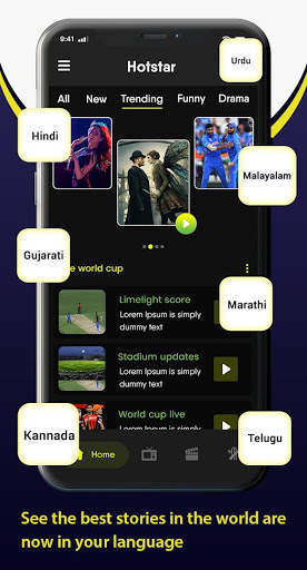 Hotstar - Hotstar Live Cricket TV Streaming Guide screenshot 5