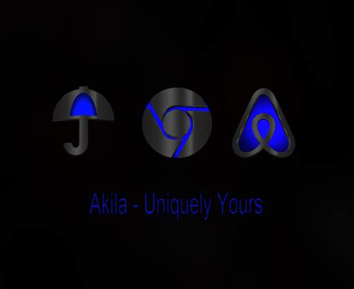 Akila blue Next Launcher theme screenshot 8