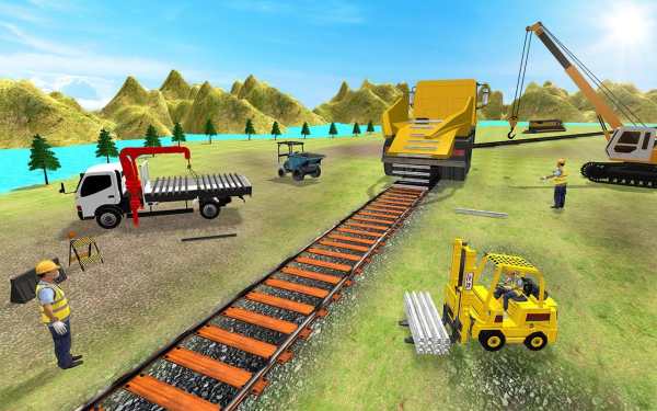 Train Track Construction Free: Train Games screenshot 2
