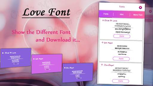 Love Free Font Style screenshot 4