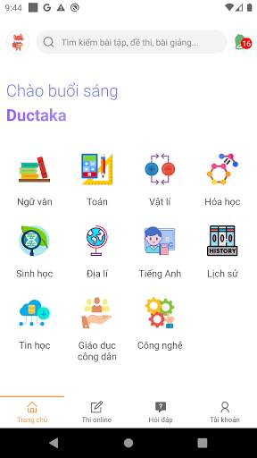 VietJack– học tốt, thi online, screenshot 2