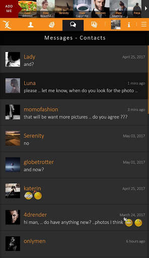 X-uniting - social network screenshot 5