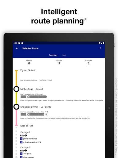Paris Metro – official metro map and train times screenshot 15