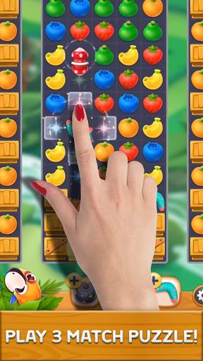 Puzzle Fruits: Rescue Wild screenshot 8