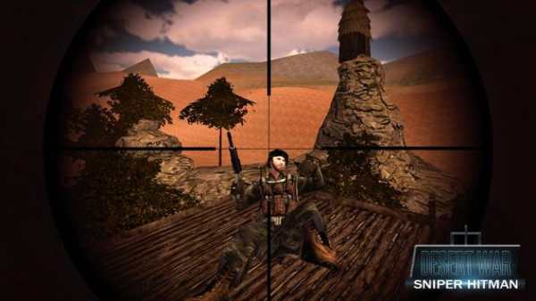 Desert War - Sniper Hitman screenshot 5