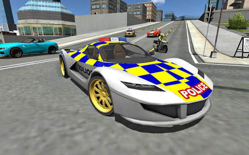Police Cop Car Simulator : City Missions स्क्रीनशॉट 2