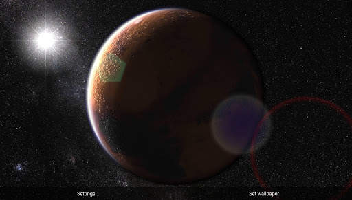 Mars in HD Gyro 3D Free screenshot 8