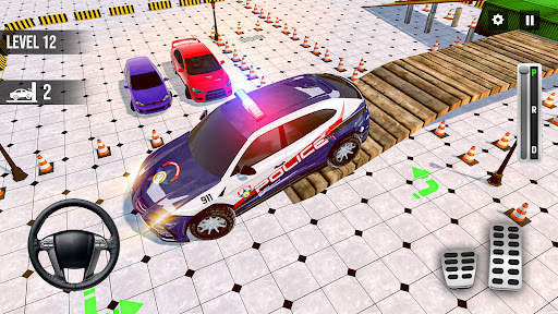 Police Prado Car Parking 3D screenshot 1