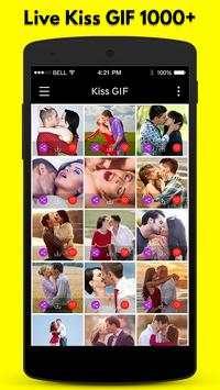 KISS GIF 4 تصوير الشاشة