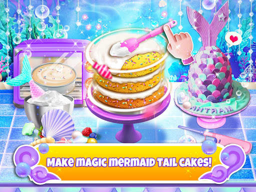 Cooking Games:Unicorn Chef Mermaid Games for Girls screenshot 2