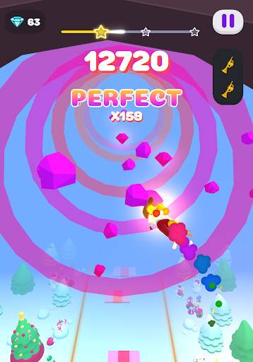 Melody Run - Cute Popcat Music screenshot 7