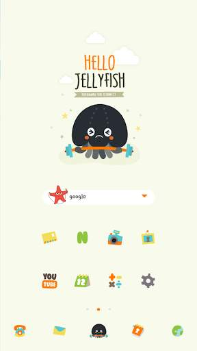 JellyFish dodol launcher theme screenshot 1