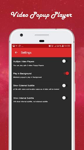 Video Popup Player :Multiple V screenshot 7