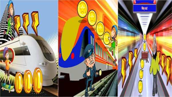 Subway Rail Rush Game FREE! screenshot 5