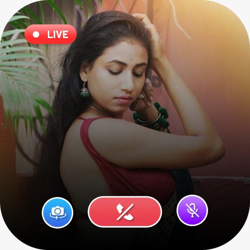 Hot girl video call prank icon