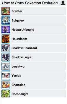 How to Draw Pokemon Evolution screenshot 2