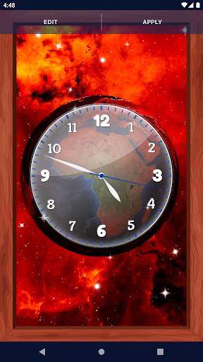Earth in Space Live Wallpaper screenshot 3