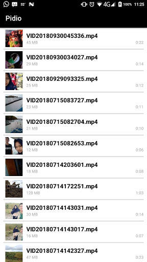 Pidio (Video Player) screenshot 2