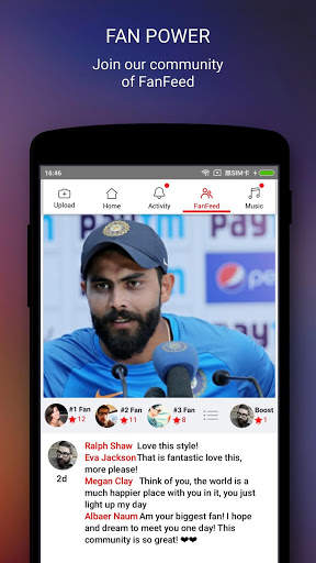 Ravindra Jadeja Official App screenshot 3