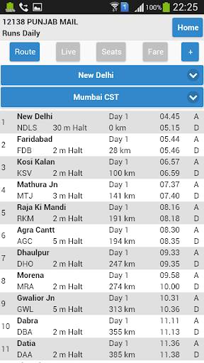 eRail.in Railways Train Time T screenshot 2