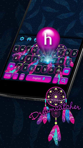Dreamcatcher Keyboard Magical Theme स्क्रीनशॉट 2