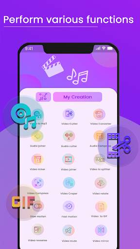 Video to MP3 Converter - Mp3 Cutter and Merger screenshot 1