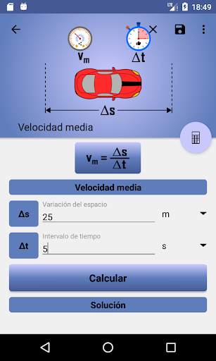 Fórmulas de Física - Physics Calc screenshot 3