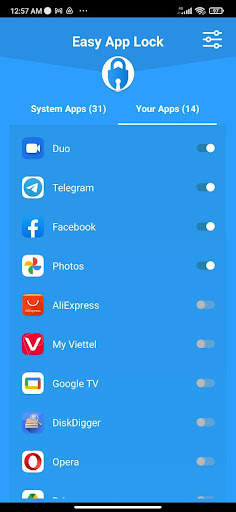 Easy App Lock 5 تصوير الشاشة