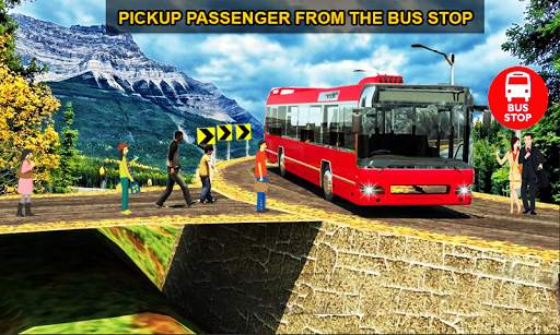Drive Hill Coach Bus Simulator Jogo de Ônibus 2019 screenshot 6