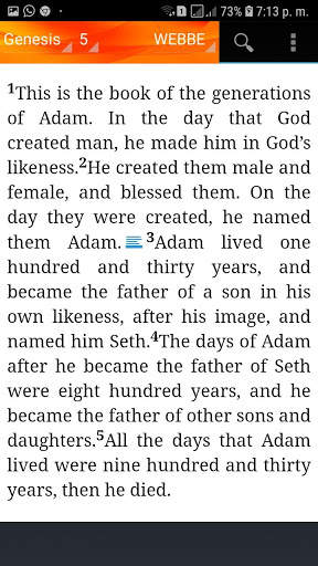 World English Bible British Edition screenshot 5