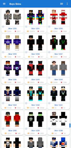 Boys Skins for Minecraft PE screenshot 9