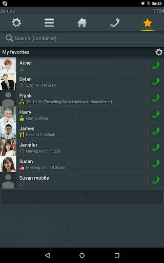 myPBX for Android 6 تصوير الشاشة