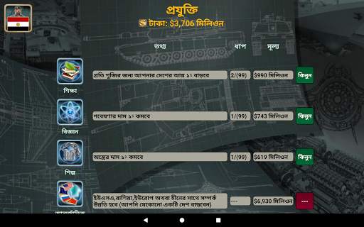 মিডল ইস্ট ইম্পায়ার: স্ট্রেটেজি screenshot 18