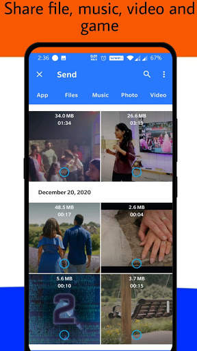 XSENDER File Sender 2021 :- Sandits Music & Video screenshot 5