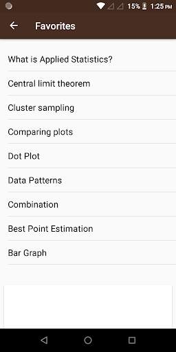 Applied Statistics screenshot 7