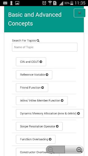 C   Tutorials screenshot 2