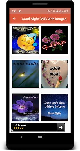 Good Night SMS With Images screenshot 2