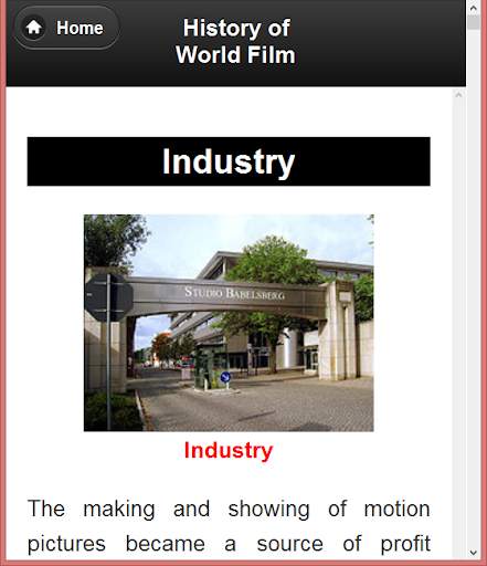 Introduction to World Film screenshot 11