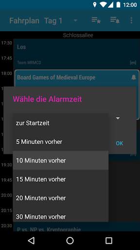 MRMCD 2019 Fahrplan screenshot 5