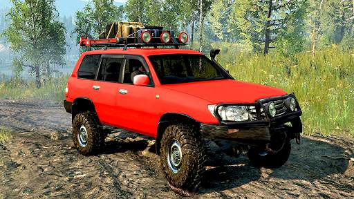 Offroad jeep driving simulator 4x4 desert drive screenshot 2