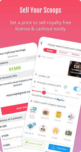 myScoop - Citizen Journalism screenshot 5