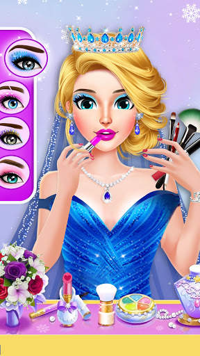 Ice Princess Wedding Dress Up screenshot 4