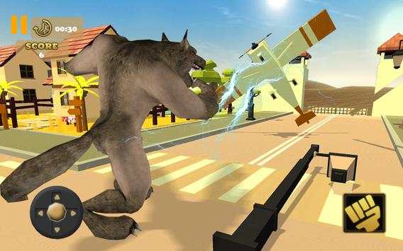 Angry Gorilla Rampage 2018: City Attack 3D screenshot 5
