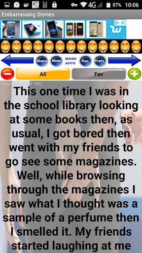 Embarrassing Stories screenshot 1